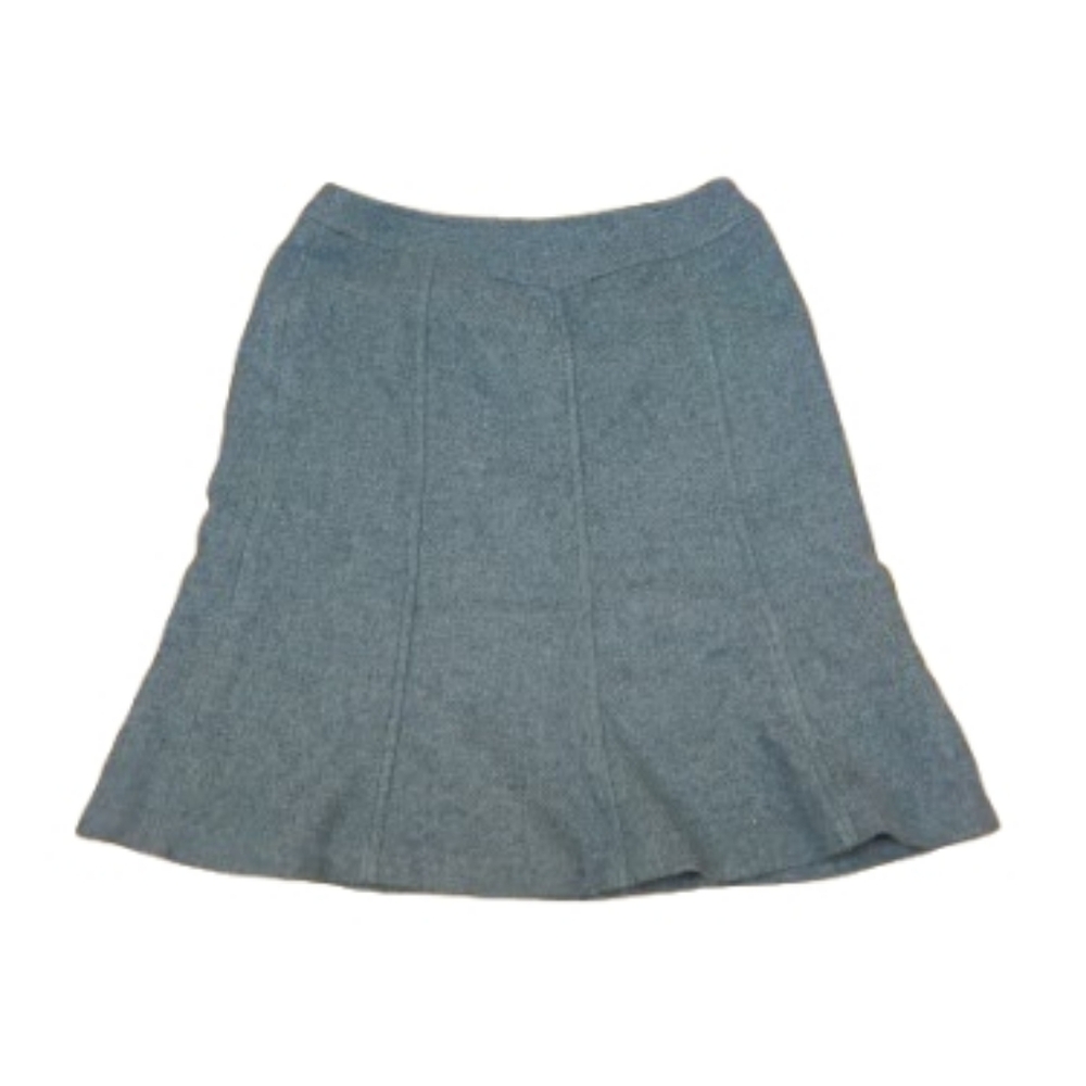 Vintage 2000s Chadwicks Wool Blend Blue Skirt Sz 8